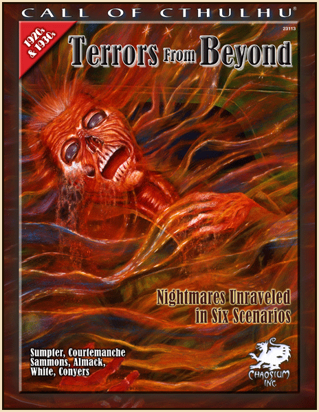 call of cthulhu rpg. Call of Cthulhu RPG: Terrors from Beyond (Adventures)