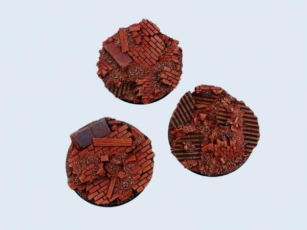 Battle Bases: Old Factory Bases, Round 50mm (2)