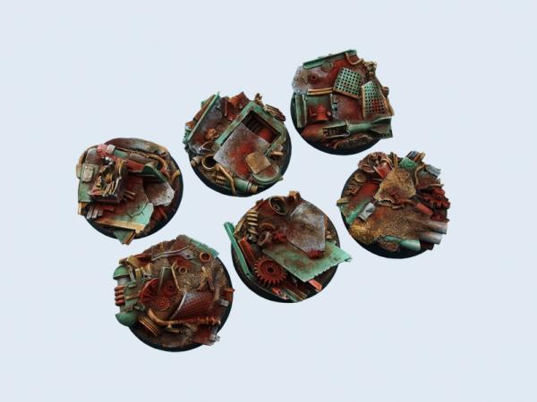 Battle Bases: Scrapyard Bases, Round 40mm (2)
