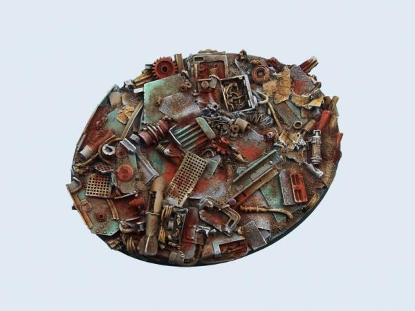 Battle Bases: Scrapyard Bases, 120mm Ellipse (1)