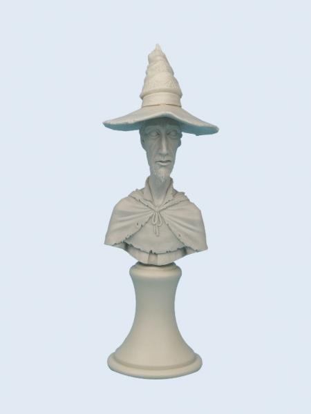 28mm Discworld Miniatures: Rincewind Bust Unpainted (1) 