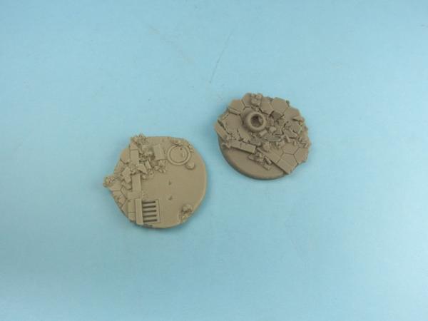 Battle Bases: Urban Fight Bases, Round 55mm (1)
