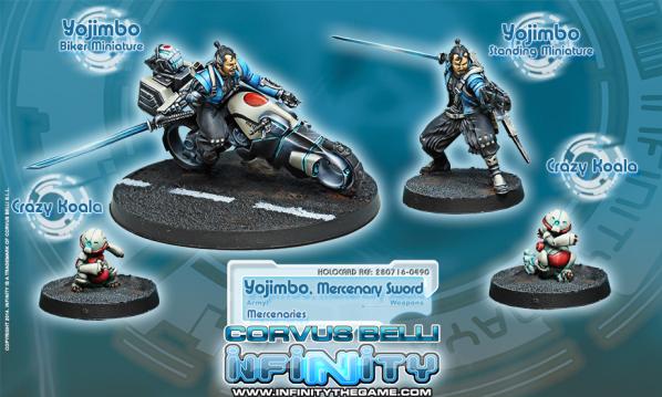 Infinity (#490) Mercenaries: Yojimbo, Mercenary Sword