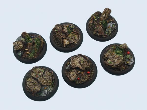 Battle Bases: Forest Bases, Wround 40mm (2)