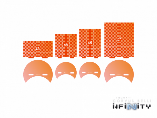 Infinity Line of Fire Markers - Large (4)