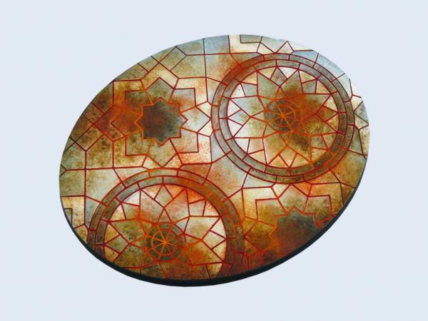Battle Bases: Mosaic Bases, Ellipse 120mm (1)