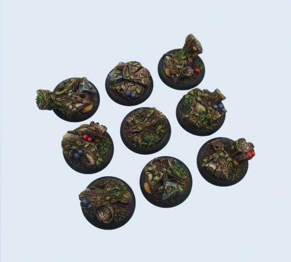 Battle Bases: Forest Bases, Wround30mm (5)