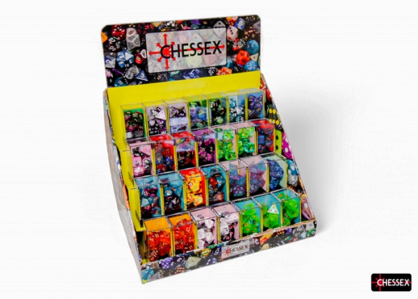 Chessex Sampler: Box of 50 Gemini™ Polyhedral 7-Die Sets [Retail Only]