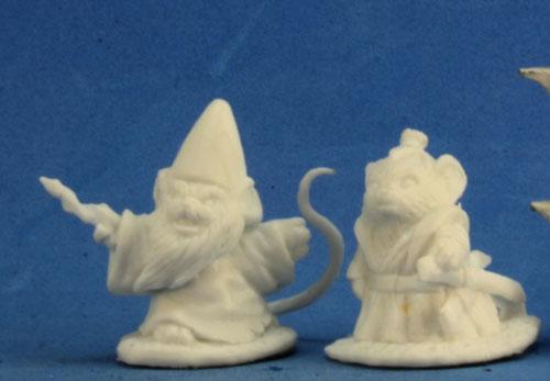 Dark Heaven Bones: Mousling Sorcerer & Samurai