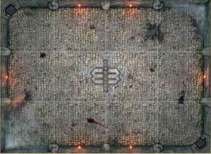 Mage Wars Arena Playmat: Westlock