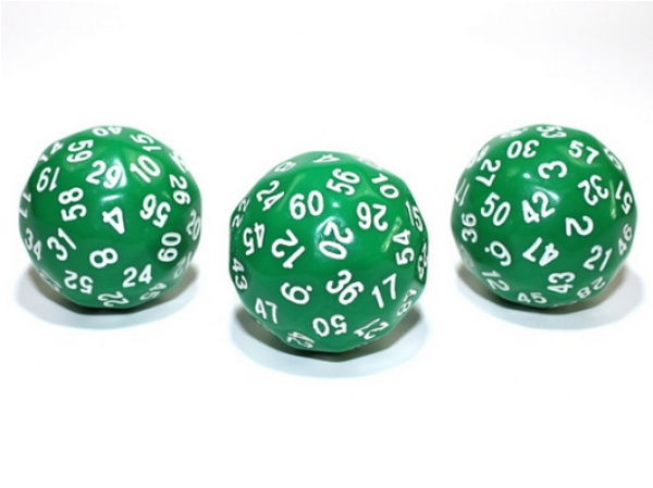 Opaque d60 Green/white (1)
