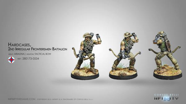 Infinity (#534) Ariadna: Hardcases, Irregular Frontiersmen (Tactical Bow)