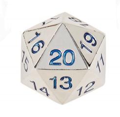 Countdown D20 w/White Numbers (1)