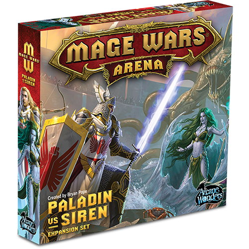 Mage Wars Arena: Paladin vs Siren Expansion