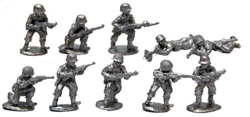 Warfighter WWII: US Soldier Miniatures