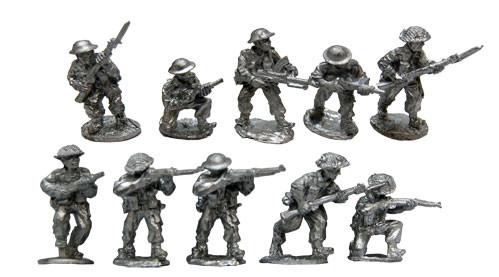 Warfighter WWII: UK Soldier Miniatures