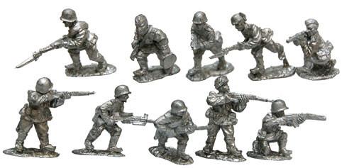 Warfighter WWII: Russian Soldier Miniatures