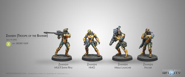 Infinity (#609) Yu Jing: Zhanshi (Troops Of The Banner)