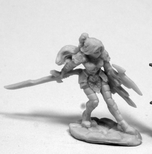 Dark Heaven Bones: Aundine, Dark Elf Warrior