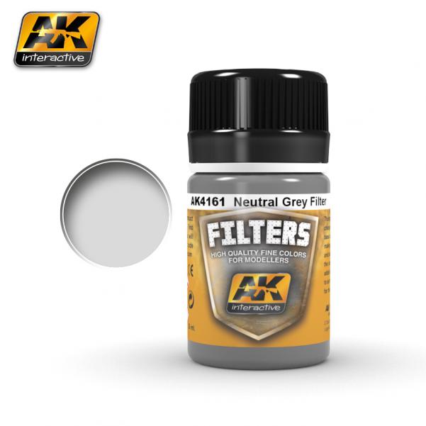 AK-Interactive: (Weathering) NEUTRAL GREY FILTER