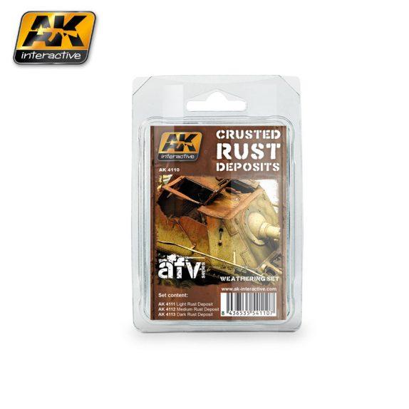 AK-Interactive: (Weathering) CRUSTED RUST DEPOSITS
