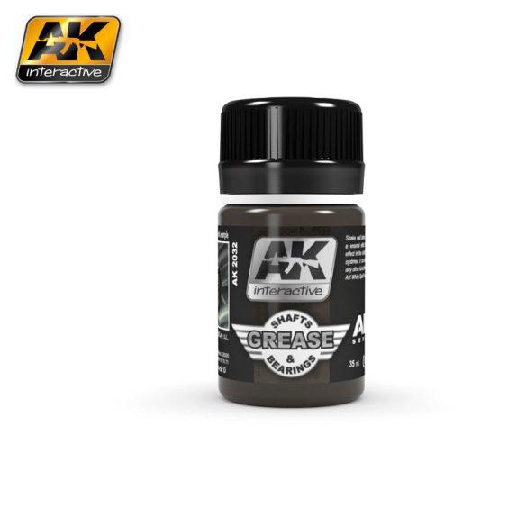 AK-Interactive: (Weathering) GREASE SHAFTS & BEARINGS