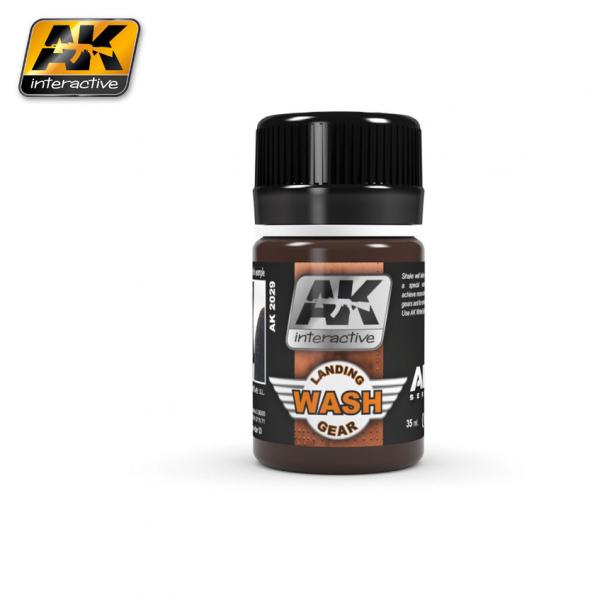 AK-Interactive: (Weathering) WASH FOR LANDING GEAR