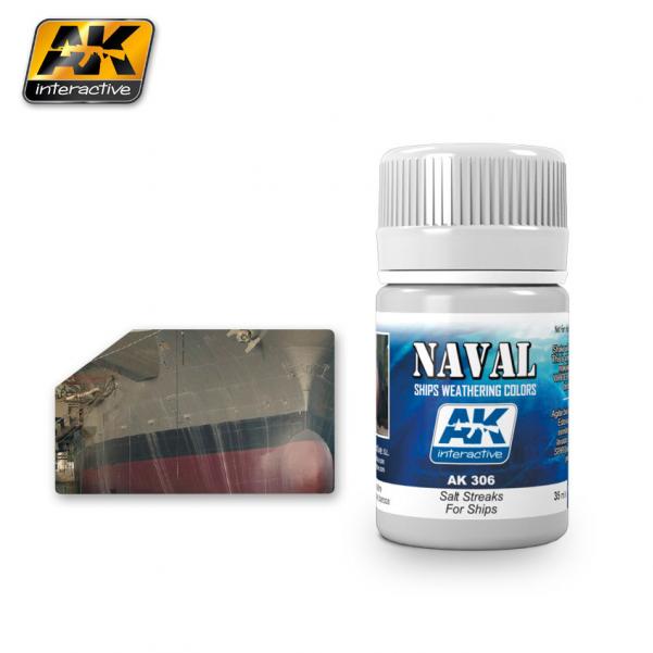 AK-Interactive: (Weathering) SALT STREAKS FOR SHIPS