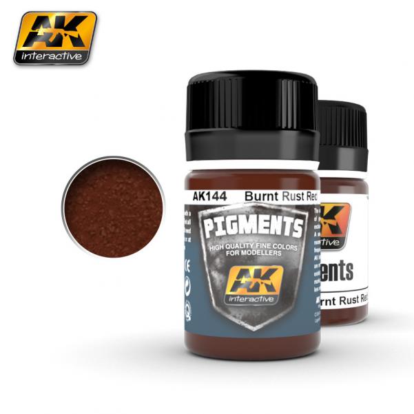 AK-Interactive: (Pigment) BRUNT RUST RED