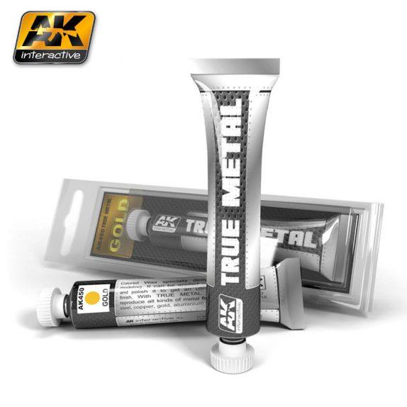 AK-Interactive: (True Metal Wax-base) True Metal Gold