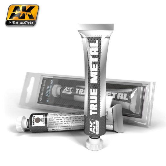 AK-Interactive: (True Metal Wax-base) True Metal Dark Aluminum