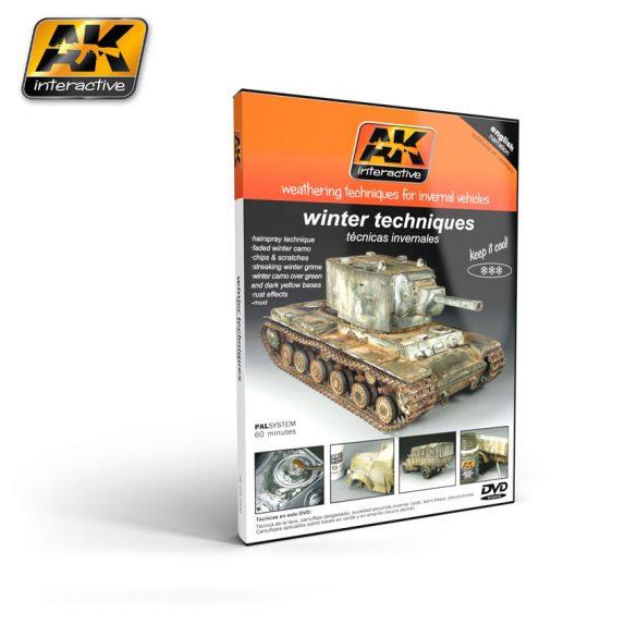 AK-Interactive: WEATHERING TECHNIQUES FOR WINTER VEHICLES (DVD)