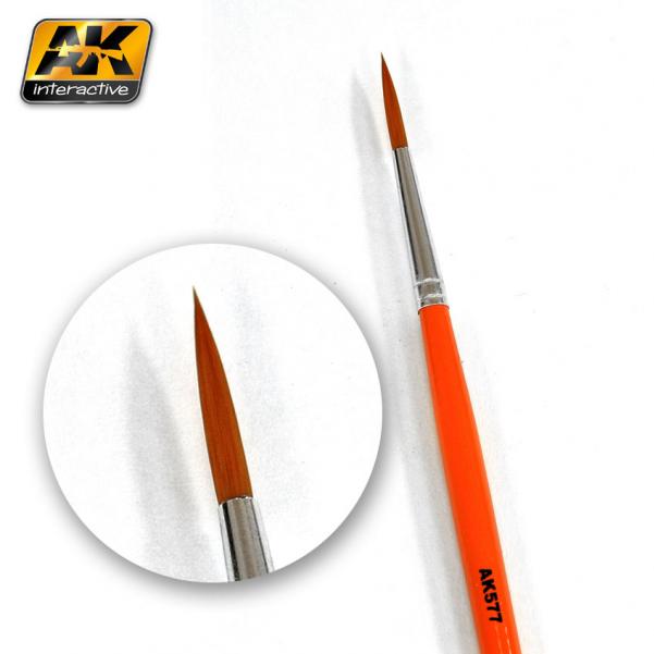 AK-Interactive: (Brushes) Weathering Brush Fine Long