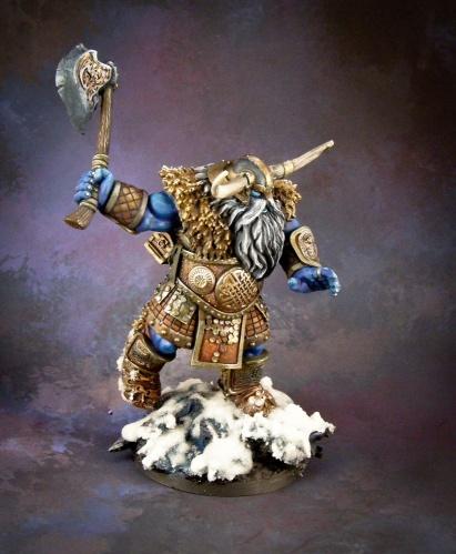 Dark Heaven Bones: Frost Giant Warrior (w/1H Axe)