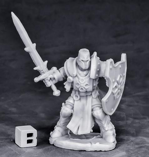Dark Heaven Bones: Crusader Swordsman (standing)
