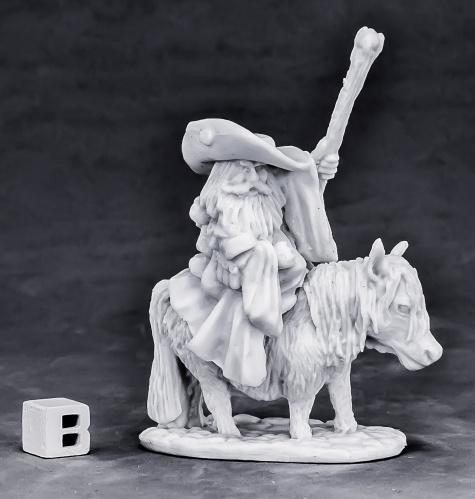 Dark Heaven Bones: Dwarf Mounted Battle Mage