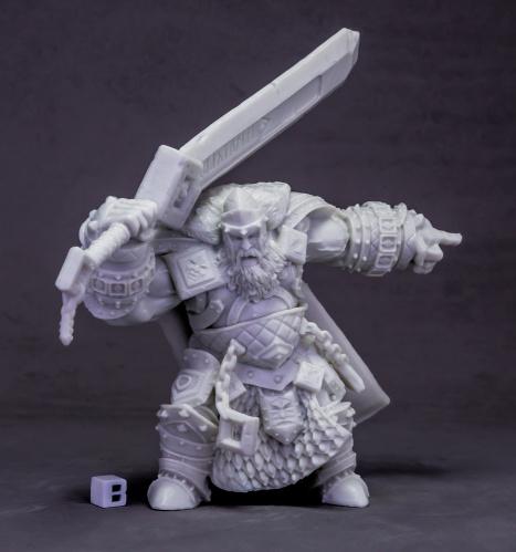 Dark Heaven Bones: Skorg Ironskull, Fire Giant King (Huge)