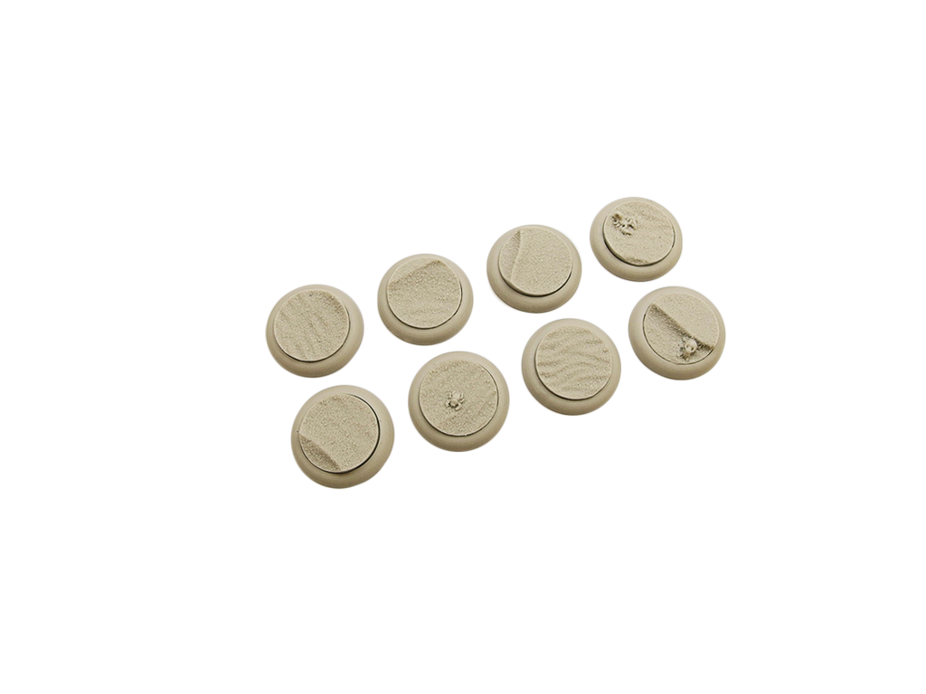 Battle Bases: Desert Bases, WRound 30mm (5)