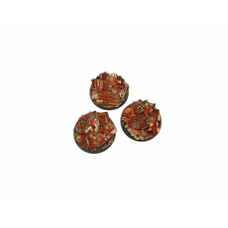 Battle Bases: Scrapyard Bases, Round 50mm (2)