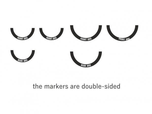 Infinity Arc Markers - 40/55mm (4)