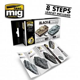 AMMO: Acrylic Paint Set - Black & White Technique Set
