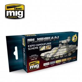 AMMO: Acrylic Paint Set - Russian Expo Camouflage Scheme Set