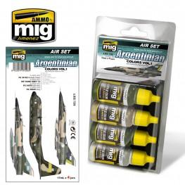 AMMO: Acrylic Paint Set - (Smart Set for Aircraft) Argentinian Colors Vol1 (Also Falklands War)