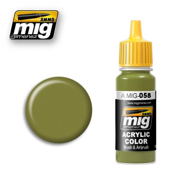 AMMO: Acrylic Paint - Light Green Khaki (17ml)