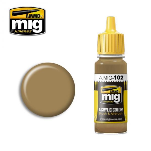 AMMO: Acrylic Paint - Ochre Brown (17ml)
