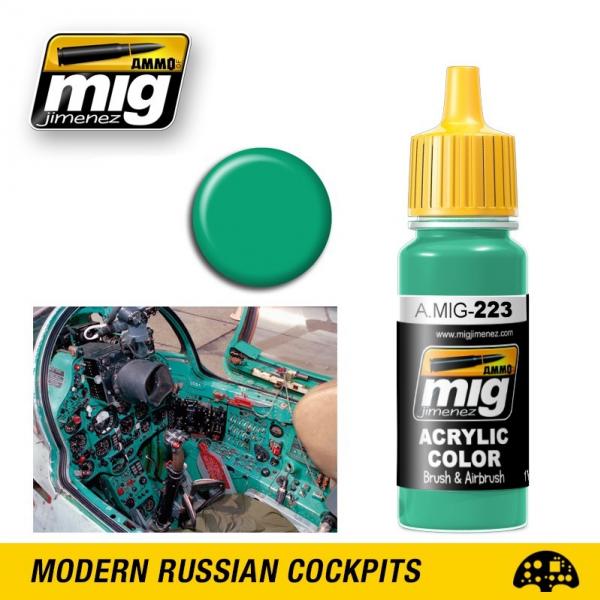 AMMO: Acrylic Paint - Interior Turquoise Green (17ml)