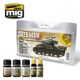 AMMO: Weathering - Fury Sherman Set