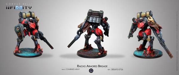 Infinity (#726) Combined Army: Raicho Armored Brigade (1)