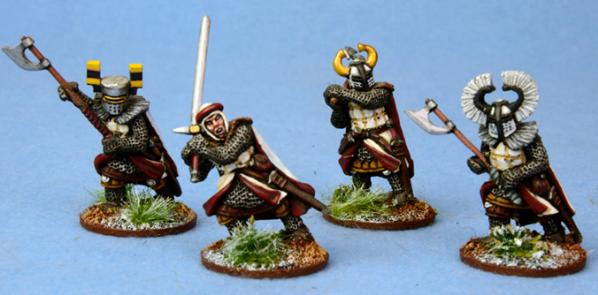 SAGA: Ordensstaat Heathguards on Foot - Heavy Weapons (4)