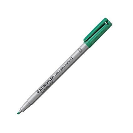 Gaming Accessories: Staedtler Wet Erase Marker Broad Tip - Green